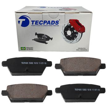PASTILHA DE FREIO TRASEIRA FORD FUSION 2.3 DE 2006 A 2012