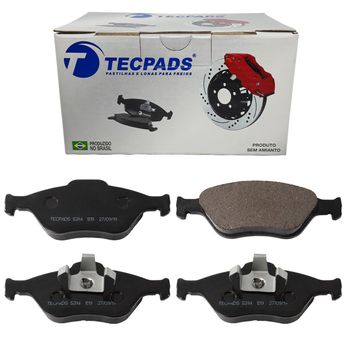 PASTILHA DE FREIO DIANTEIRA FORD ECOSPORT 2.0 MANUAL DE 2009 A 2012