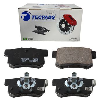 PASTILHA DE FREIO TRASEIRA HONDA CRV ELX/LX DE 2007 A 2012