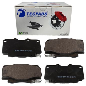 PASTILHA DE FREIO DIANTEIRA TOYOTA HILUX 4X4 DE 2005 A 2009