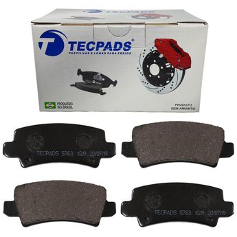 PASTILHA DE FREIO TRASEIRA TOYOTA COROLLA DE 2002 A 2008