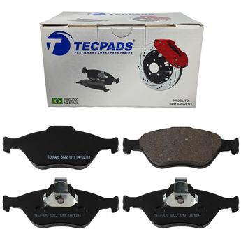 PASTILHA DE FREIO DIANTEIRA FORD ECOSPORT CAMBIO MANUAL DE 2003 A 2009