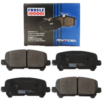 PASTILHA DE FREIO TRASEIRA CHEVROLET TRAILBLAZER DE 2012 A 2020