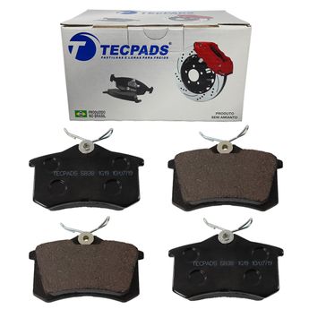 PASTILHA DE FREIO TRASEIRA PEUGEOT 307 DE 2003 A 2012