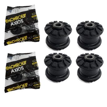 KIT 4 BUCHAS DA BANDEJA DIANTEIRA VOLKSWAGEN SANTANA 1984 A 1990
