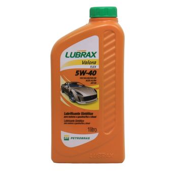ÓLEO DE MOTOR 5W40 SUPERA VALORA API SN PETROBRAS SINTÉTICO