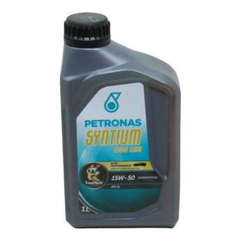 ÓLEO DE MOTOR 15W50 SYNTIUM 800HM API SL PETRONAS SEMISSINTÉTICO