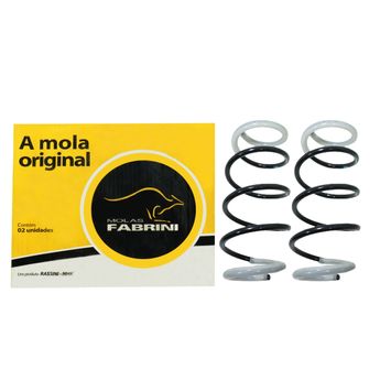 PAR MOLA DE SUSPENSÃO DIANTEIRA POLO SEDAN 1997 A 2012