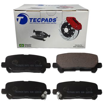 PASTILHA DE FREIO DIANTEIRA CHEVROLET TRAILBLAZER DE 2012 A 2020