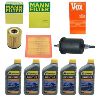 KIT TROCA DE ÓLEO JEEP RENEGADE 1.8 ETORQ 2015 A 2021 5W30 IPIRANGA SINTÉTICO
