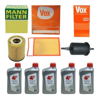 KIT TROCA DE ÓLEO BRAVO 1.8 ETORQ 2011 A 2016 5W30 IDEMITSU SINTÉTICO