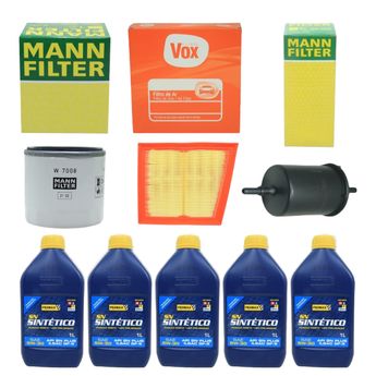 KIT TROCA DE ÓLEO NEW FIESTA 1.5/1.6 SIGMA 4 CIL 2016 A 2019 5W30 BARDAHL SINTÉTICO