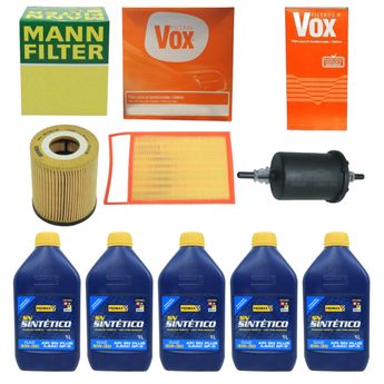 KIT TROCA DE ÓLEO PALIO 1.6/1.8 2011 A 2018 5W30 BARDAHL SINTÉTICO