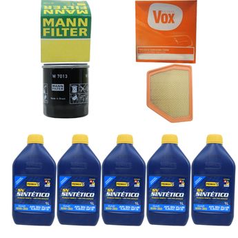KIT TROCA DE ÓLEO CAPTIVA 2.4 2008 A 2010 5W30 BARDHAL SINTÉTICO