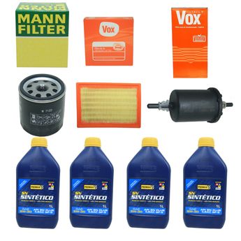 KIT TROCA DE ÓLEO COBALT 1.4/1.8 2011 A 2016 5W30 BARDHAL SINTÉTICO