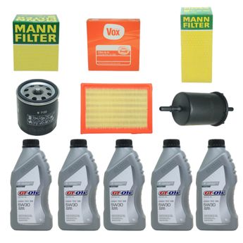 KIT TROCA DE ÓLEO ONIX 1.4 2012 A 2013 5W30 GT-OIL SINTÉTICO