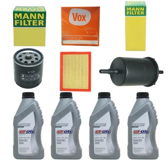KIT TROCA DE ÓLEO MONTANA 1.4 8V 2011 A 2021 5W30 GT-OIL SINTÉTICO