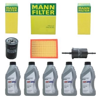KIT TROCA DE ÓLEO COURIER 1.6 ROCAM 2000 A 2013 5W30 GT-OIL SINTÉTICO