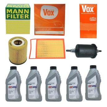 KIT TROCA DE ÓLEO BRAVO 1.8 ETORQ 2011 A 2016 5W30 GT-OIL SINTÉTICO