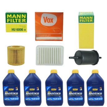 KIT TROCA DE ÓLEO TOYOTA COROLLA 2.0 XRS 2010 A 2019 5W30 BARDAHL SINTÉTICO