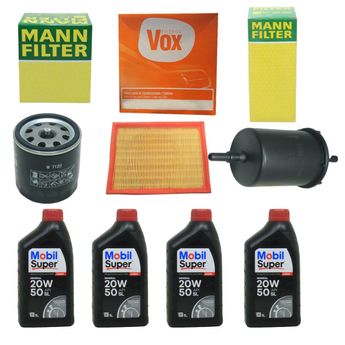 KIT TROCA DE OLEO NOVA MONTANA 2011 A 2021 20W50 MOBIL SUPER MINERAL