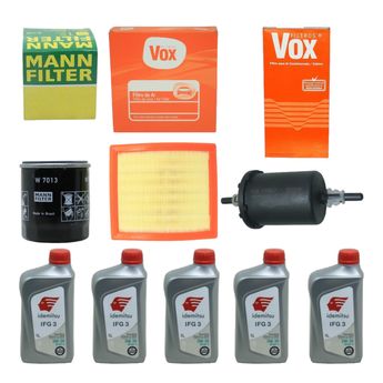 KIT TROCA DE ÓLEO JEEP COMPASS 2.0 16V FLEX 2017 A 2022 5W30 IDEMITSU SINTÉTICO