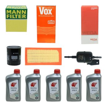 KIT TROCA DE ÓLEO FOCUS 2.0 2003 A 2009 5W30 IDEMITSU SINTÉTICO