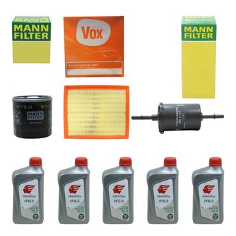 KIT TROCA DE ÓLEO KA 1.6 ROCAM GASOLINA 2000 A 2014 5W30 IDEMITSU SINTÉTICO
