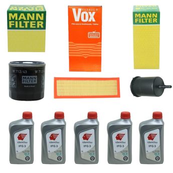 KIT TROCA DE ÓLEO KA 1.0 ROCAM FLEX 2007 A 2012 5W30 IDEMITSU SINTÉTICO