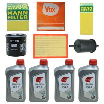 KIT TROCA DE ÓLEO CORSA FRENTE MONTANA 1.0/1.4/1.8 2002 A 2012 5W30 IDEMITSU SINTÉTICO