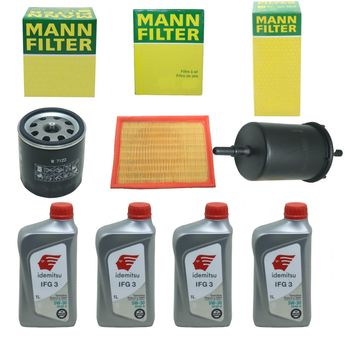 KIT TROCA DE ÓLEO MONTANA 1.4 8V 2011 A 2021 5W30 IDEMITSU SINTÉTICO