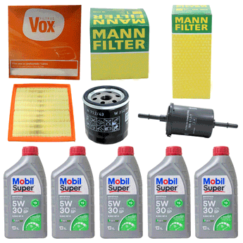 KIT TROCA DE ÓLEO KA 1.6 ROCAM GASOLINA 2000 A 2014