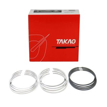 JOGO DE ANEL DO MOTOR FIAT PALIO 1.4 8V DE 2005 A 2012 0,40