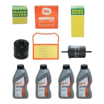 KIT TROCA DE OLEO FOX 12V 1.0 2016 A 2022 5W40 GT-OIL SINTETICO