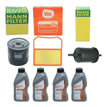 KIT TROCA DE OLEO  GOL 1.0 12V G6 G7 G8 2016 A 2022 5W40 GT-OIL SINTETICO