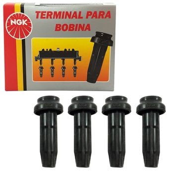 JOGO TERMINAL DA BOBINA DE IGNIÇÃO PEUGEOT HOGGAR 1.4 8V FLEX 2010 A 2013