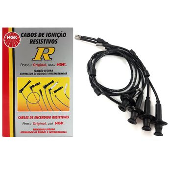 CABO DE IGNIÇÃO VOLKSWAGEN KOMBI ROSCA CURTA 1600 ALCOOL 1974 A 1986