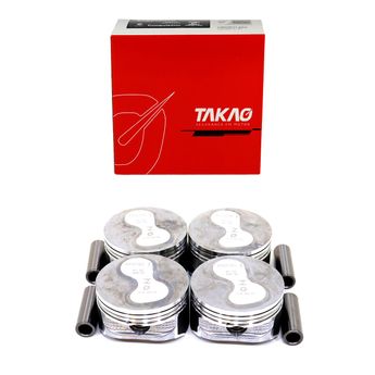 JOGO DE PISTÃO DO MOTOR FIESTA NOVO 1.6 8V ZETEC ROCAM 2004 A 2015 1,00