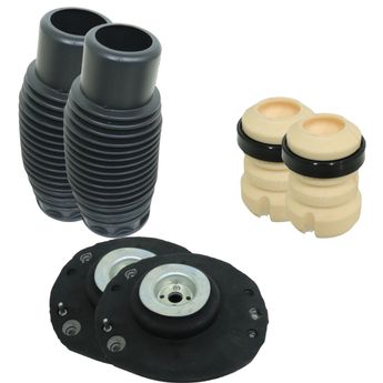 PAR DO KIT AMORTECEDOR DIANTEIRO PEUGEOT 207 2006 A 2012