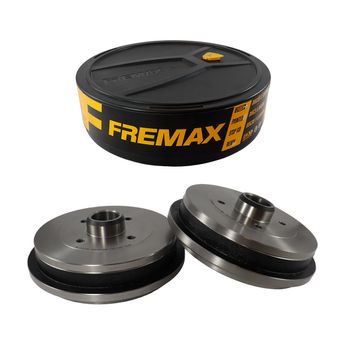TAMBOR DE FREIO TRASEIRO PAR VOLKSWAGEN GOL G5/G6 1.0/1.6 2008 A 2017