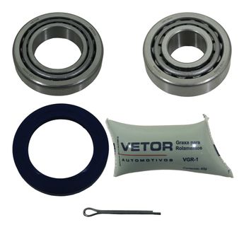 KIT ROLAMENTO RODA DIANTEIRA  KOMBI 1975 A 1982