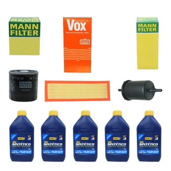 KIT TROCA DE ÓLEO KA 1.0 ROCAMFLEX 2007 A 2012 5W30 BARDAHL SINTÉTICO