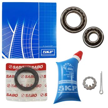KIT ROLAMENTO RODA TRASEIRA FOX 2002 A 2012