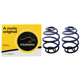PAR MOLA DE SUSPENSÃO TRASEIRA MONZA 1.8 2.0 VECTRA 1991 A 1996