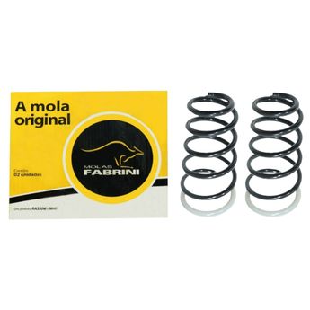 PAR MOLA DE SUSPENSÃO TRASEIRA PALIO 1.0 1.3 1.4 8V 16V FIRE 2001 A 2012