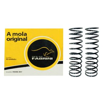 PAR MOLA DE SUSPENSÃO TRASEIRA PARATI 1.0 1.6 1.8 2.0 16V 1997 A 2006