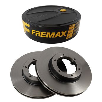 PAR DISCO DE FREIO DIANTEIRO FORD PAMPA 1.8 1985 A 1997