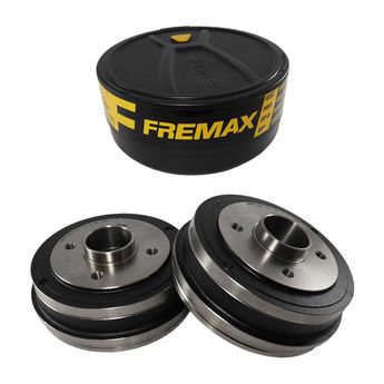 PAR TAMBOR DE FREIO TRASEIRO RENAULT LOGAN 1.6 2008 A 2013