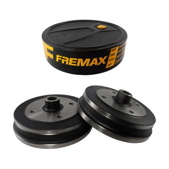 PAR TAMBOR DE FREIO TRASEIRO VOLKSWAGEN FUSCA 1300 1970 A 1984