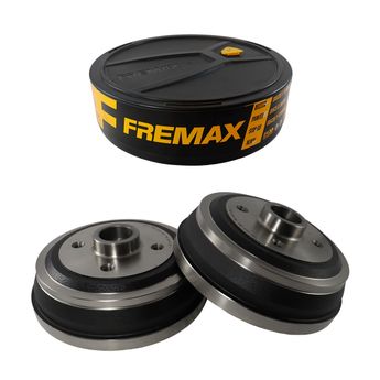 PAR TAMBOR DE FREIO TRASEIRO CHEVROLET AGILE 1.4 2010 A 2014